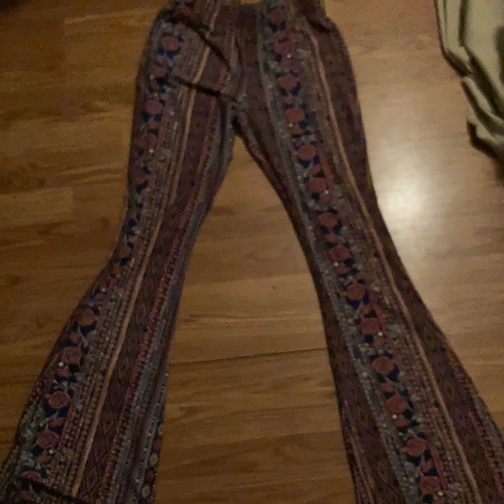 Flare leg pants